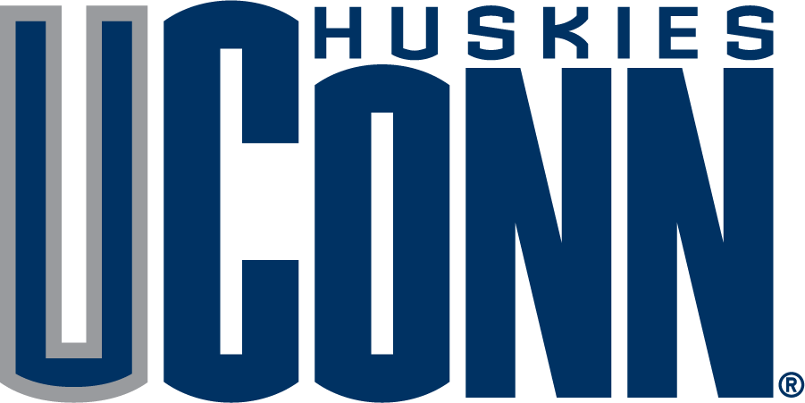 UConn Huskies 2002-2010 Wordmark Logo diy DTF decal sticker